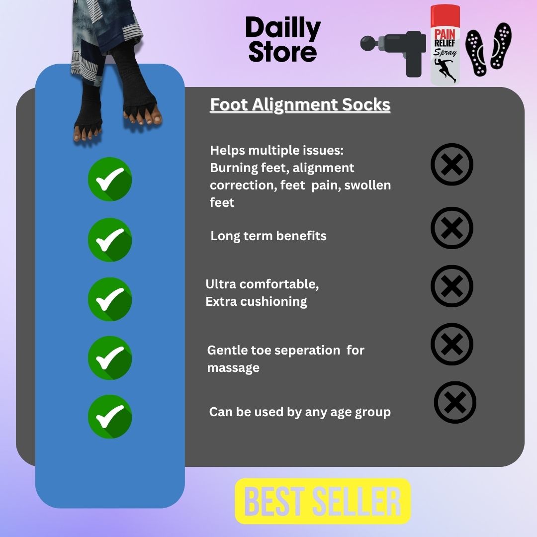 Dailly Store Foot Alignment Socks